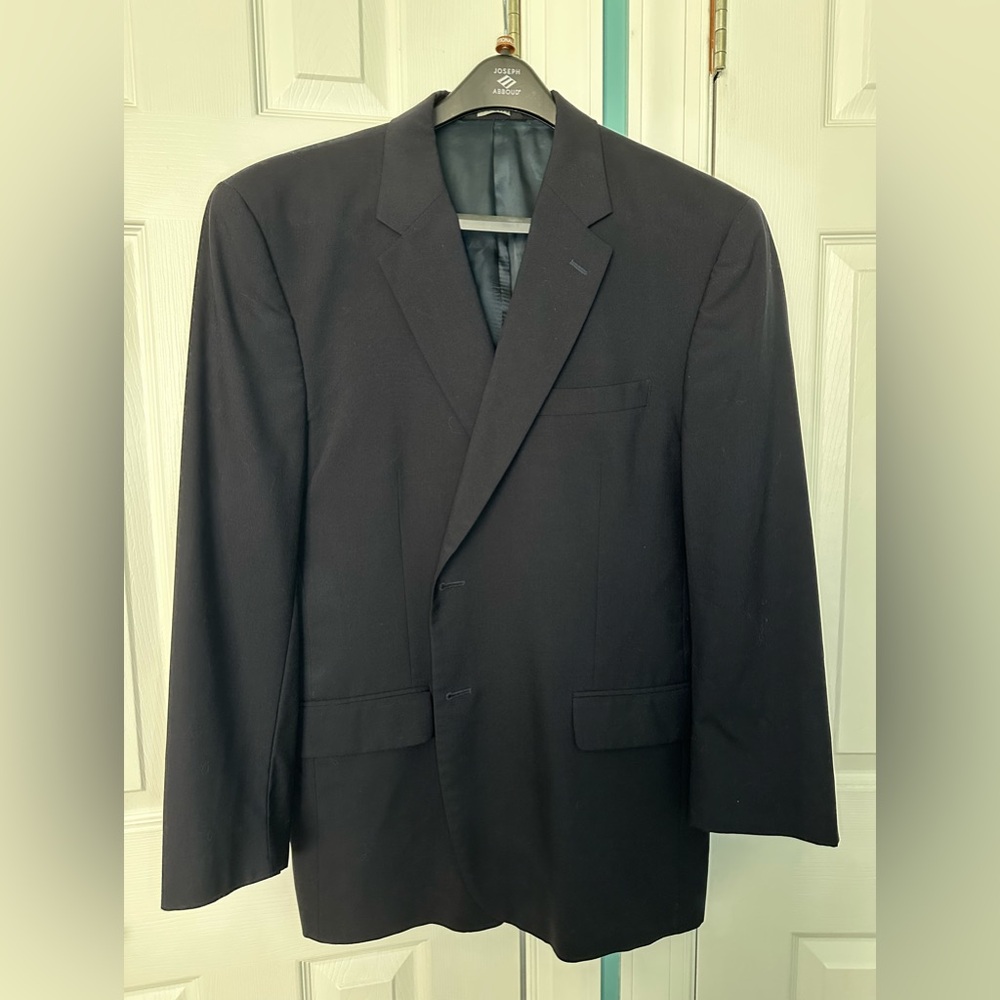 Jos A Bank navy blazer 46R